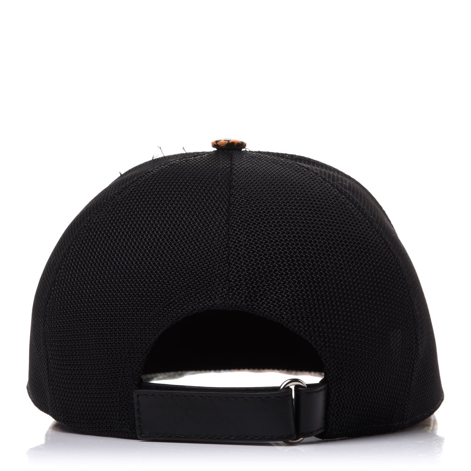 Gucci GG Supreme Monogram Psychedelic Baseball Hat L 59 Black 4 of 9