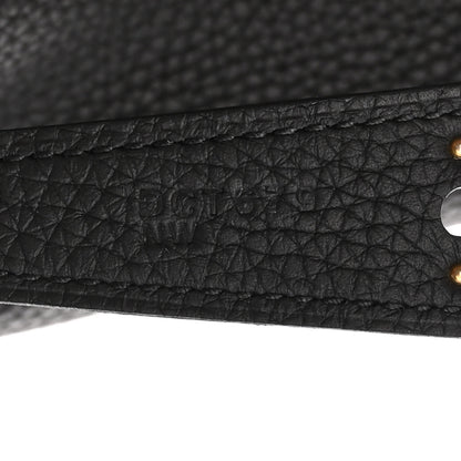 Hermes Taurillon Clemence Lindy 30 Black 7 of 10
