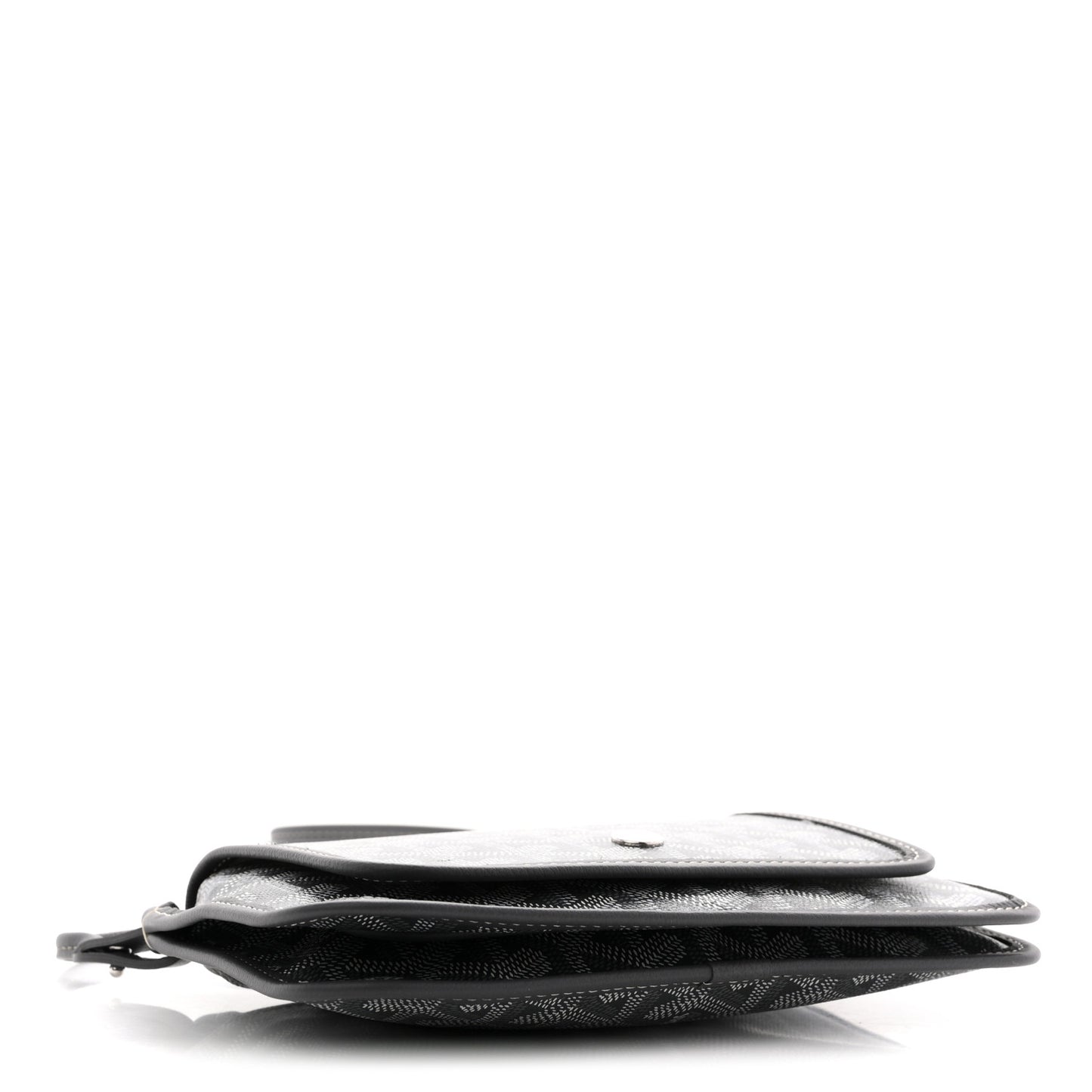 Goyardine Plumet Wallet Clutch Grey