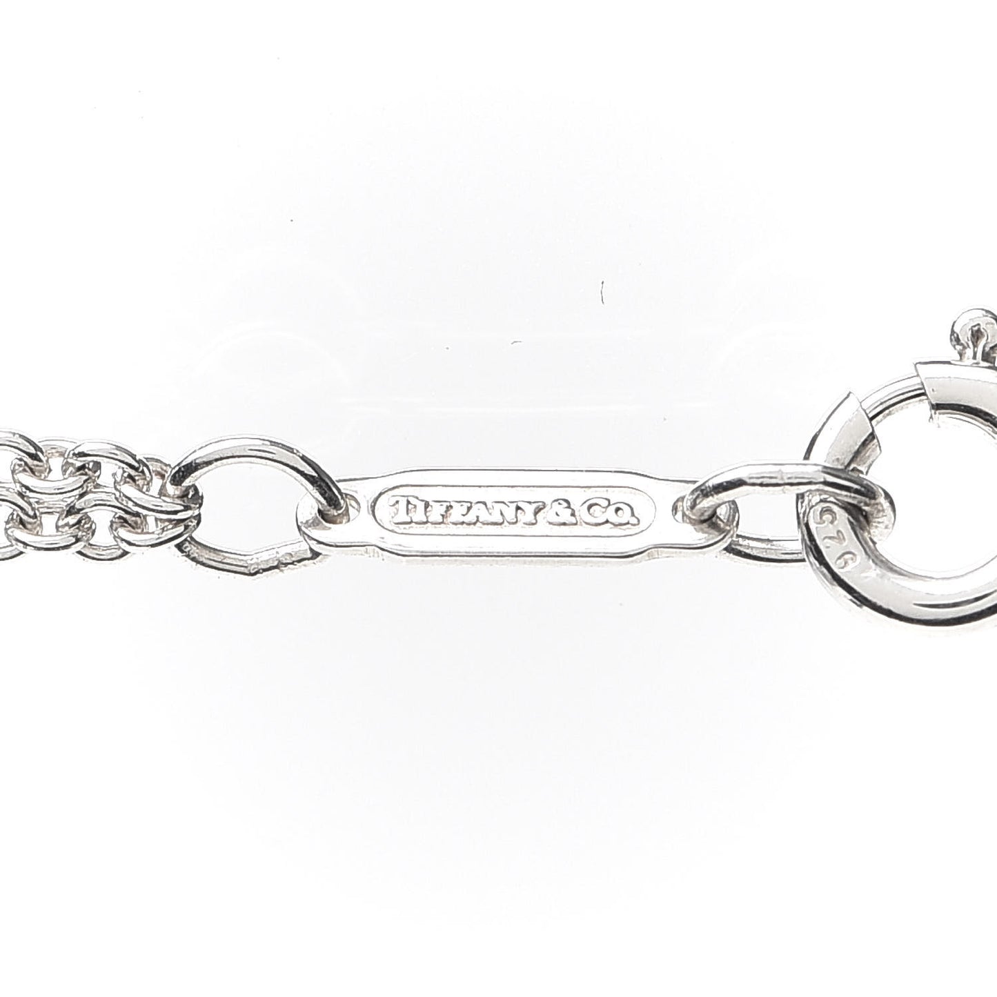 Sterling Silver Figure 8 Pendant Necklace