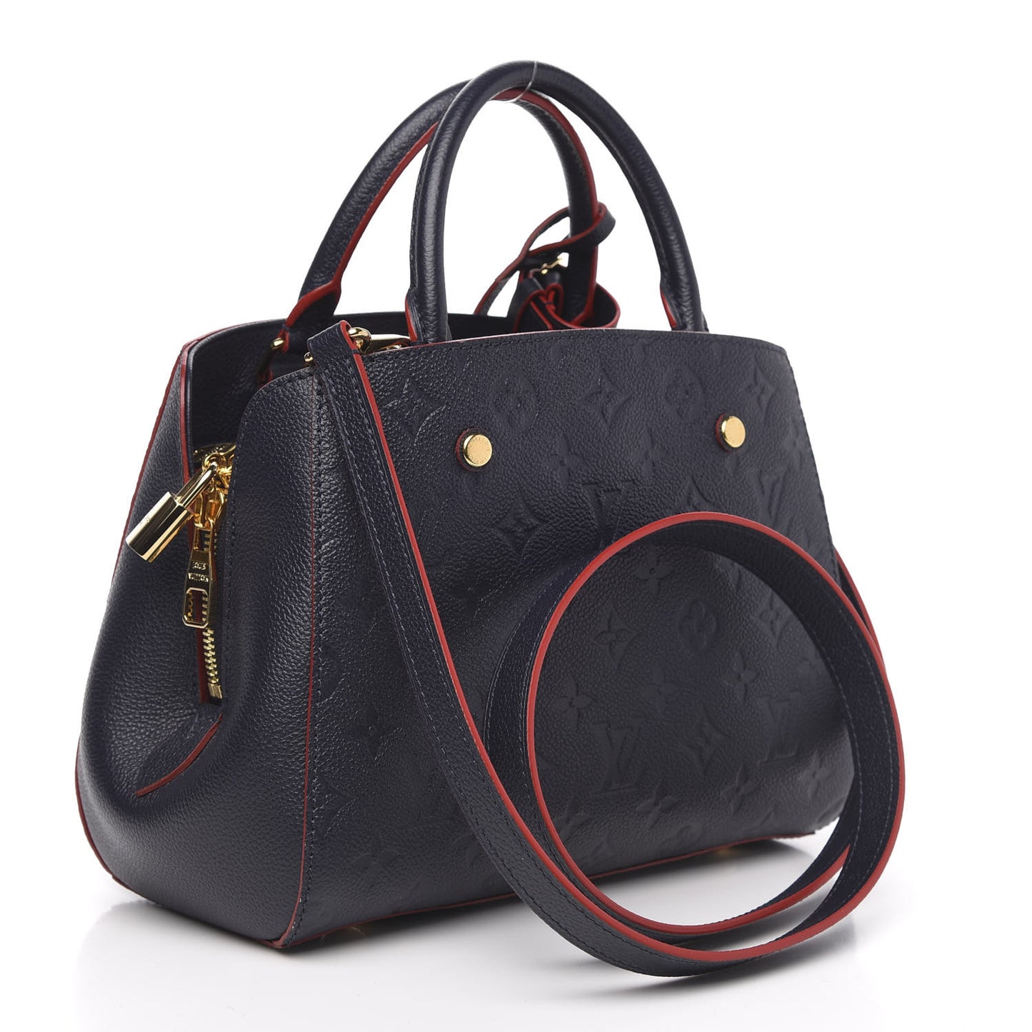 Empreinte Montaigne BB Marine Rouge