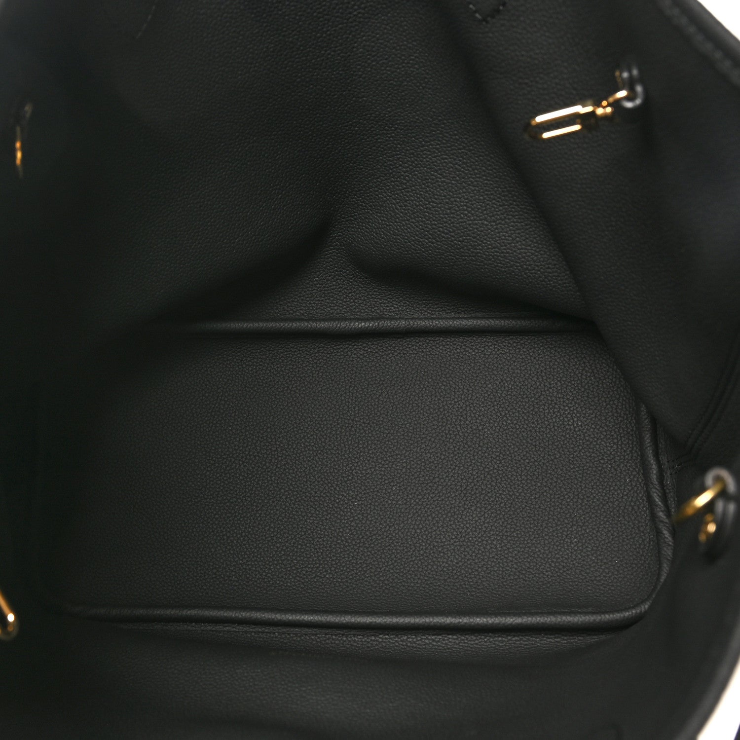 Louis Vuitton Monogram Calfskin Neo Neverfull Inside Out MM Black 8 of 15