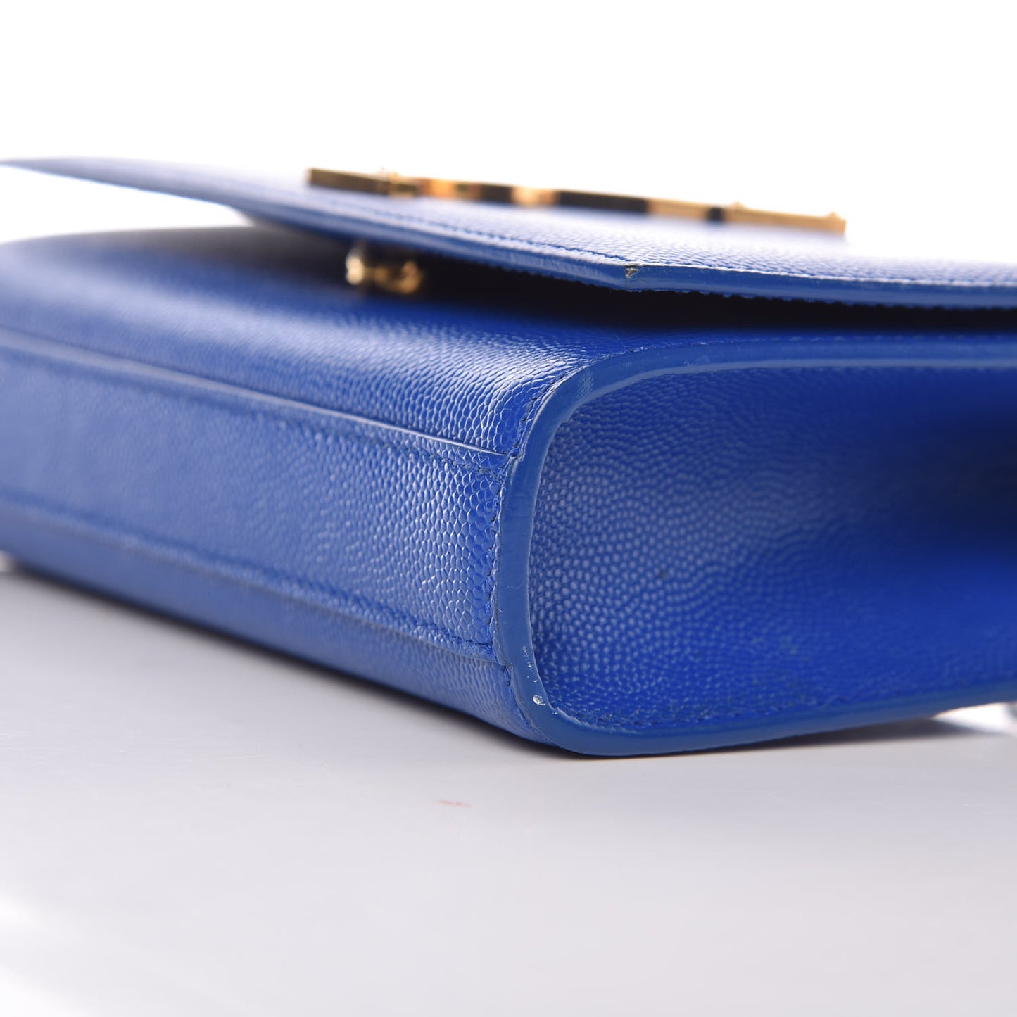 Grain De Poudre Small Classic Monogram Satchel Royal Blue