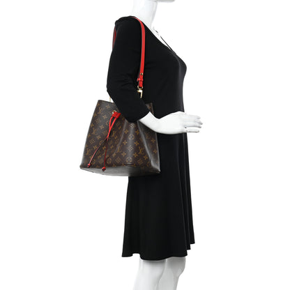 Louis Vuitton Monogram Neonoe MM Coquelicot 2 of 11
