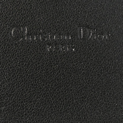 Christian Dior Lambskin Cannage Mini Lady Dior Wallet Black 6 of 8