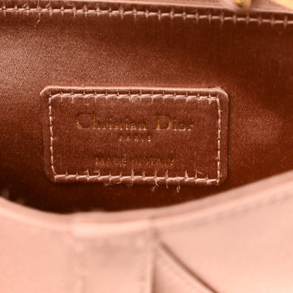 Christian Dior Satin Crystal Mini Saddle Bag Powder Beige 11 of 21