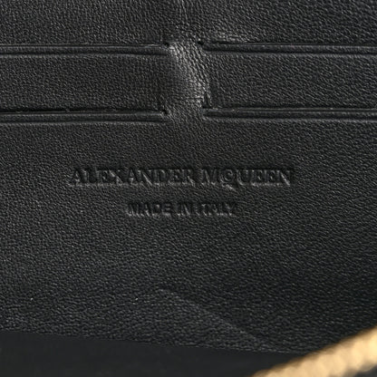 Alexander McQueen Pebbled Calfskin Skull Wallet on Chain Pink 6 of 11