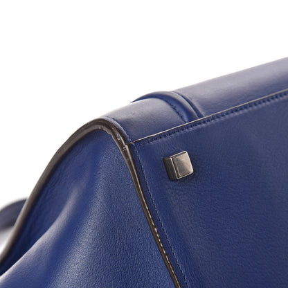 Celine Supple Calfskin Medium Phantom Luggage Indigo 7 of 10