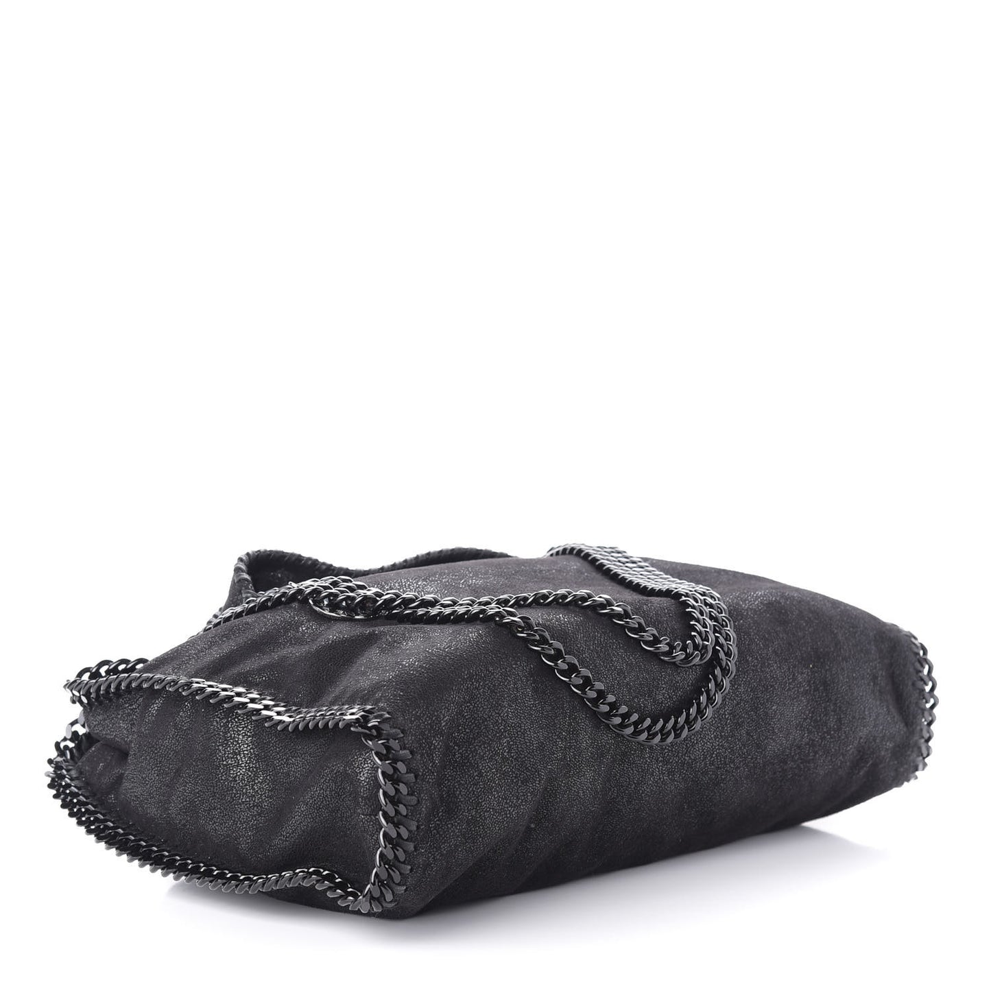 Shaggy Deer Small Falabella Tote Black