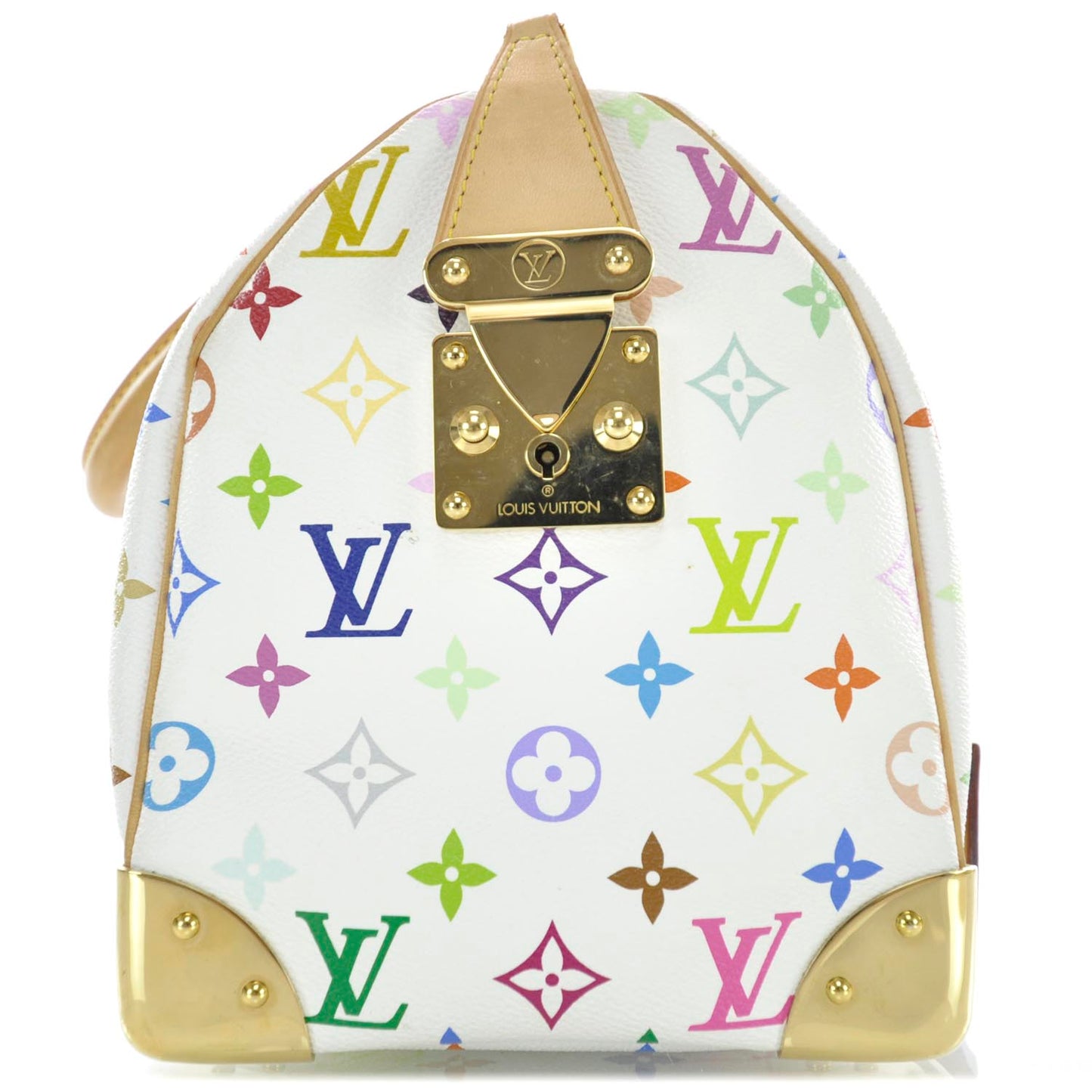 Monogram Multicolor Speedy 30 White