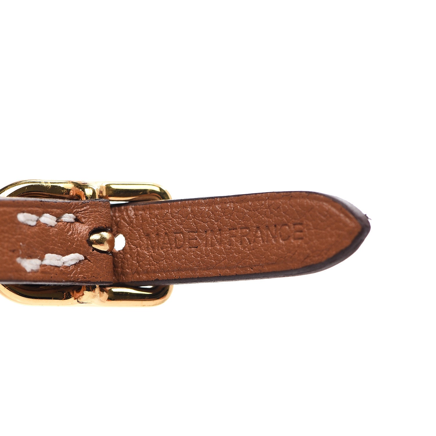 Hermes Swift Etrier Double Tour Bracelet T3 Gold 3 of 3
