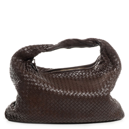 Bottega Veneta Nappa Intrecciato Large Veneta Hobo Ebano 1 of 8