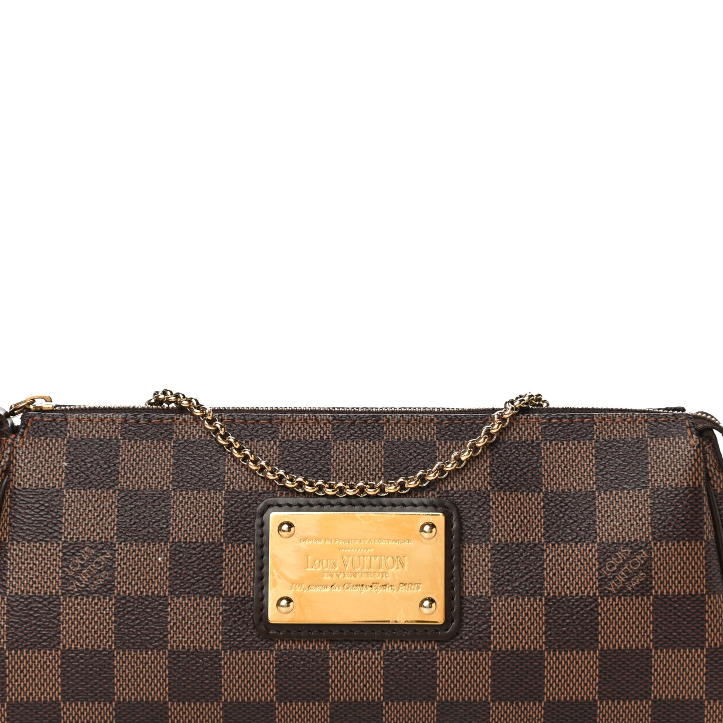 Damier Ebene Eva Clutch