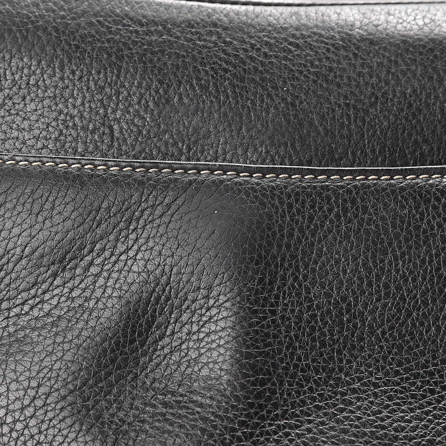 Calfskin Saddle Bag Black