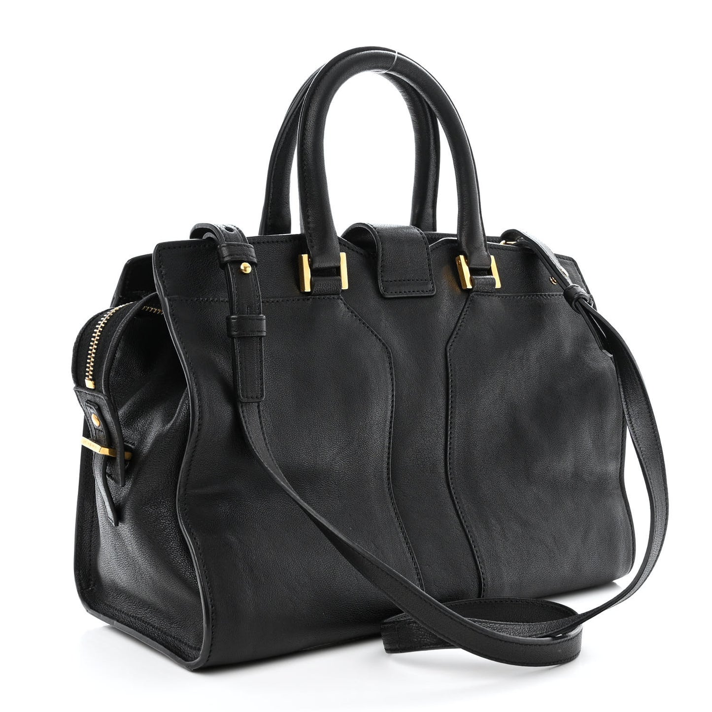 Sheepskin Small Cabas ChYc Black