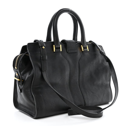 Saint Laurent Sheepskin Small Cabas ChYc Black 3 of 10