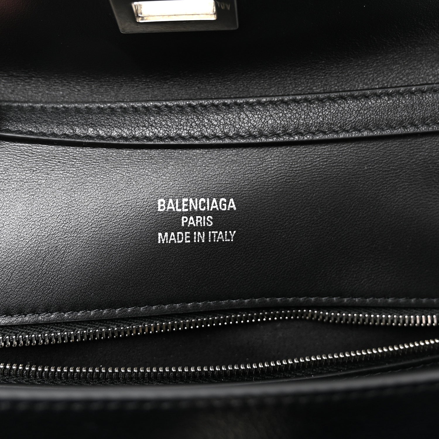 Balenciaga Natural Smooth Madeline Calfskin Fringes Small Rodeo Top Handle Handbag Black 6 of 9