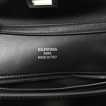 Balenciaga Natural Smooth Madeline Calfskin Fringes Small Rodeo Top Handle Handbag Black 6 of 9
