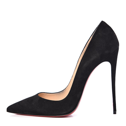 Christian Louboutin Suede So Kate 120 Pumps 42 Black 1 of 16