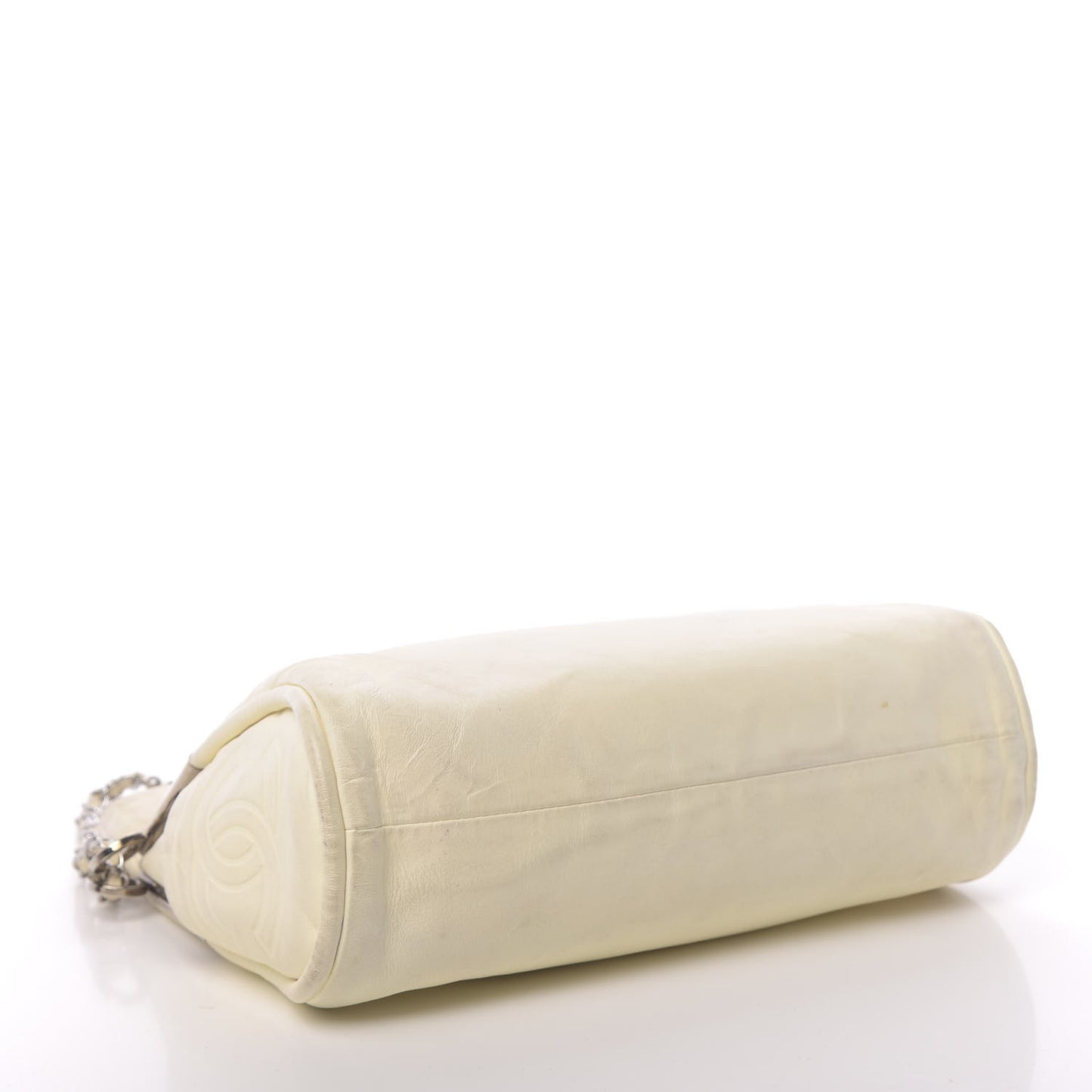 Lambskin Medium Ultimate Soft Tote Ivory