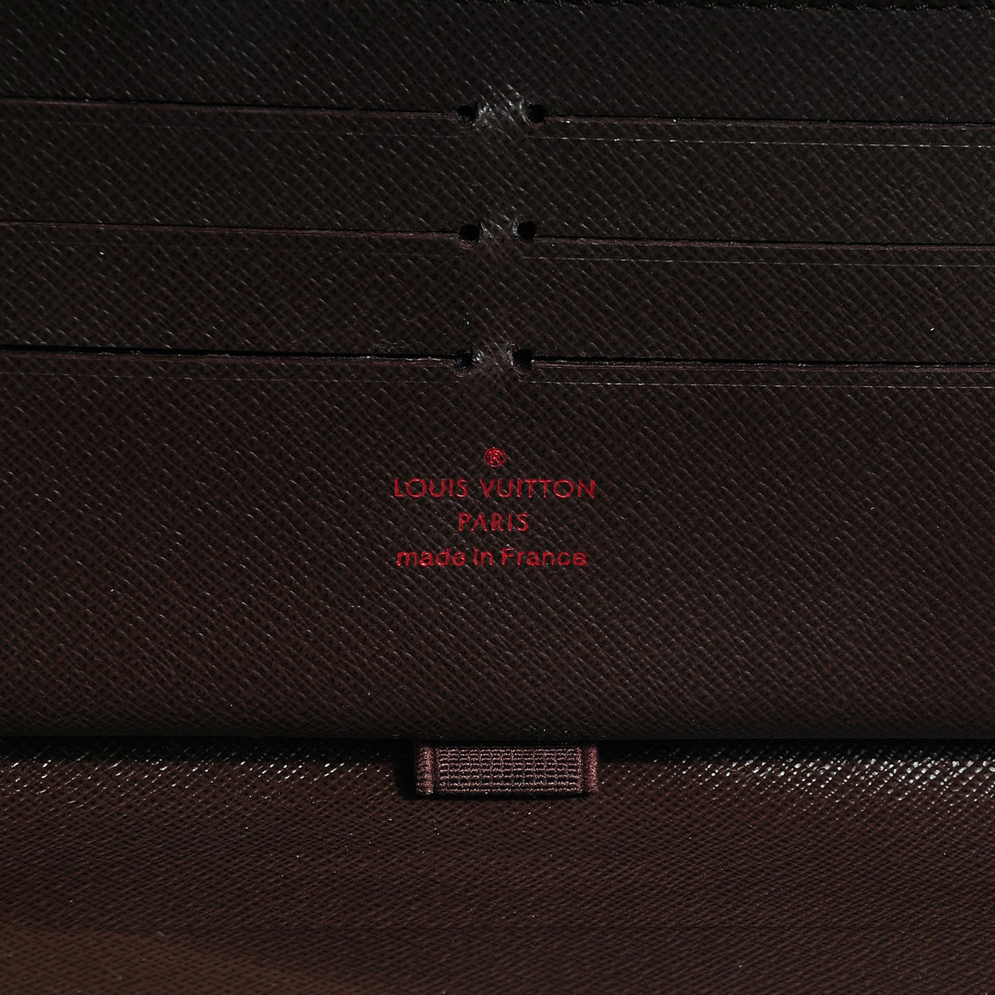 Damier Ebene Zippy Organizer Wallet