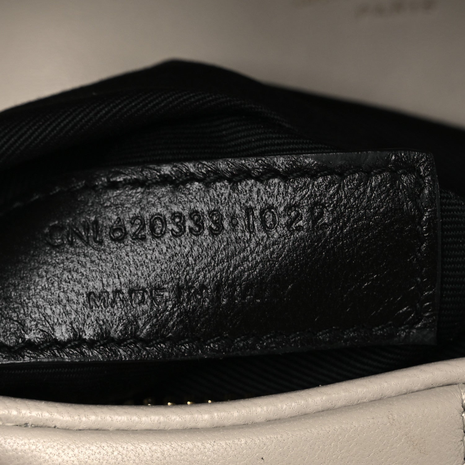 Saint Laurent Lambskin Quilted Toy Loulou Puffer Monogram Chain Satchel Crema Soft 7 of 14