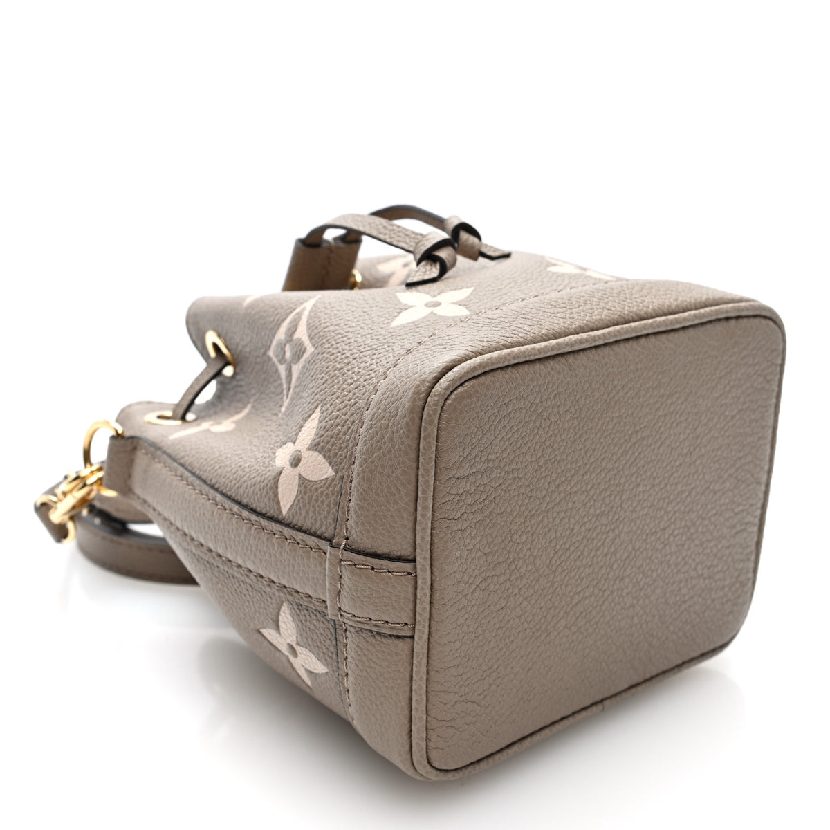 Louis Vuitton Empreinte Monogram Giant Nano Noe Tourterelle Creme 3 of 8