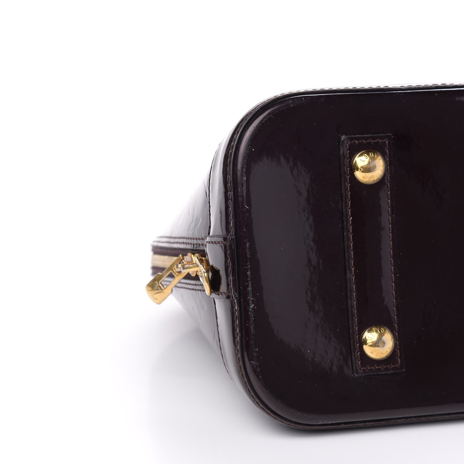Louis Vuitton Vernis Alma PM Amarante 7 of 9