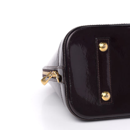 Louis Vuitton Vernis Alma PM Amarante 7 of 9
