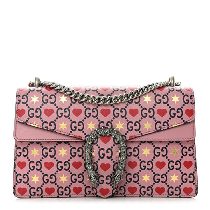 Gucci Calfskin Valentine's Day Exclusive Small Dionysus Bag Pink 1 of 11