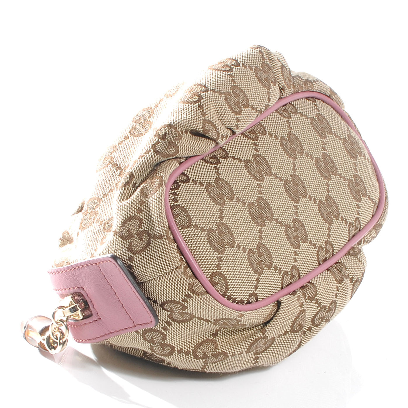 Monogram Bamboo Cosmetic Case Vintage Rose