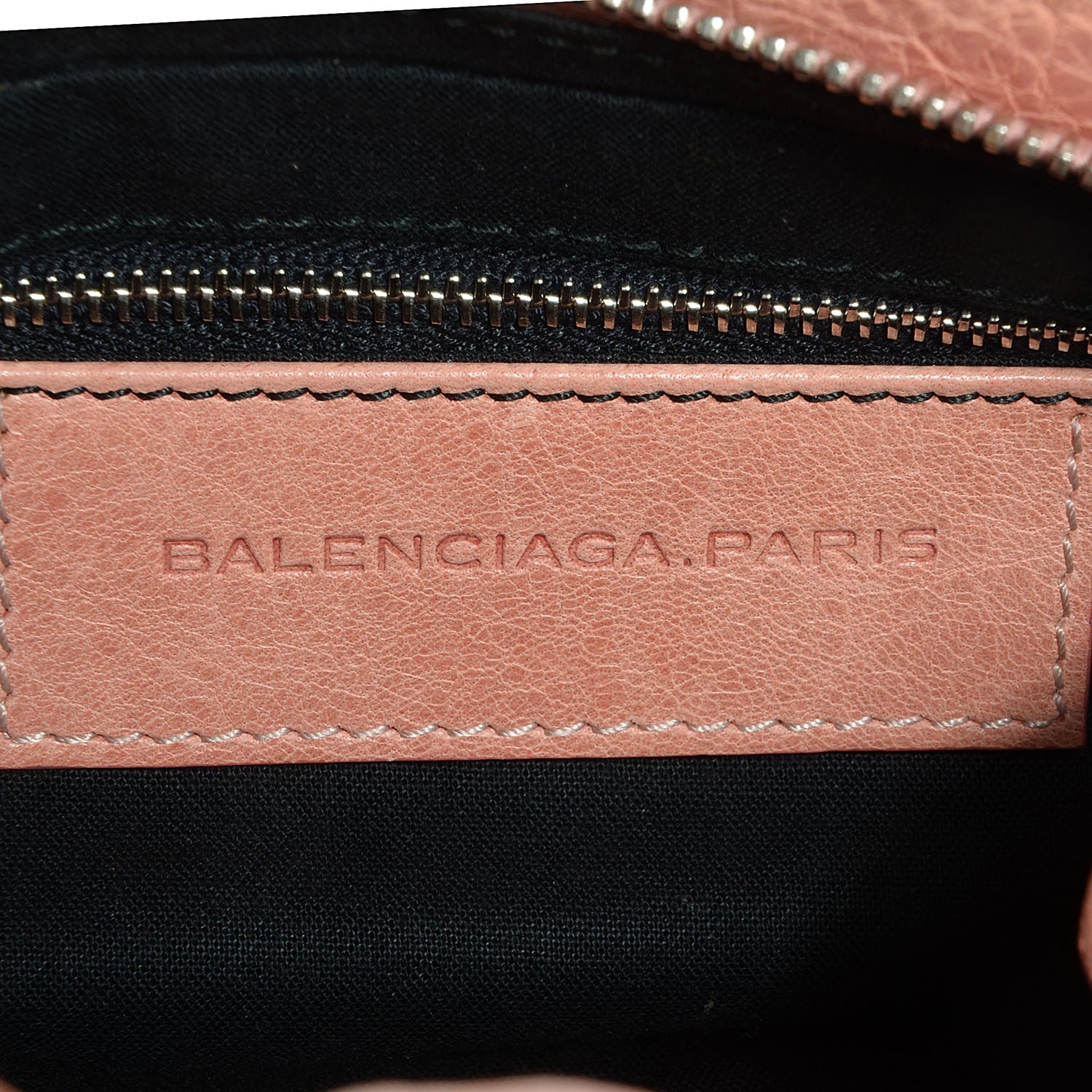 Balenciaga Agneau Giant Brogues Hardware Hip Vieux Rose 7 of 11