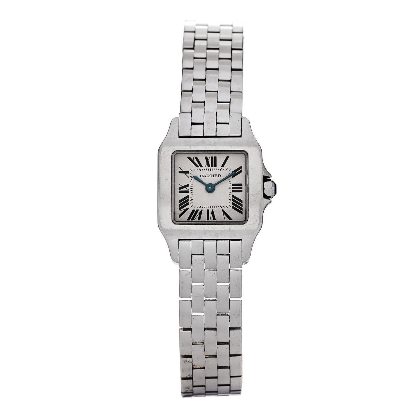 Stainless Steel 20mm Santos Demoiselle Quartz Watch