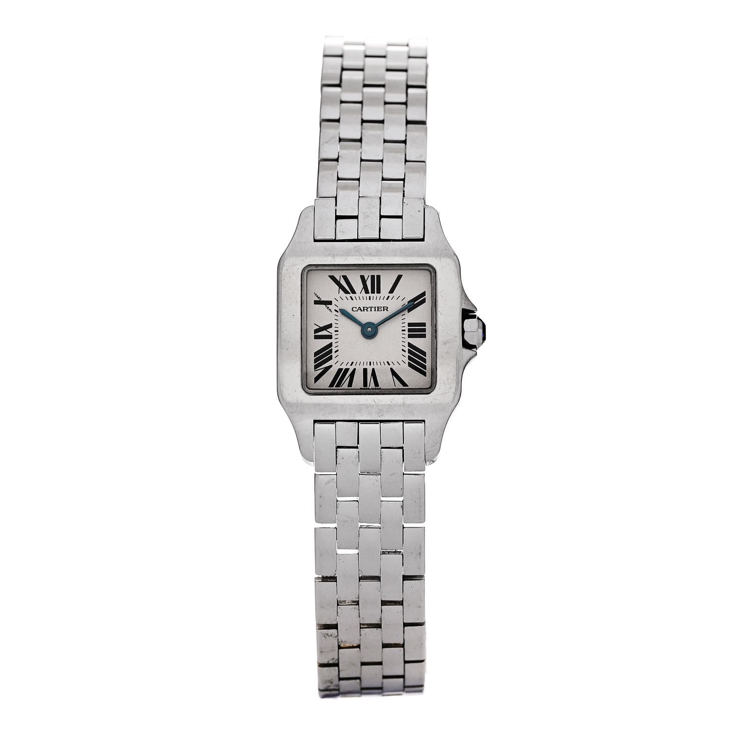 Cartier Stainless Steel 20mm Santos Demoiselle Quartz Watch 1 of 4