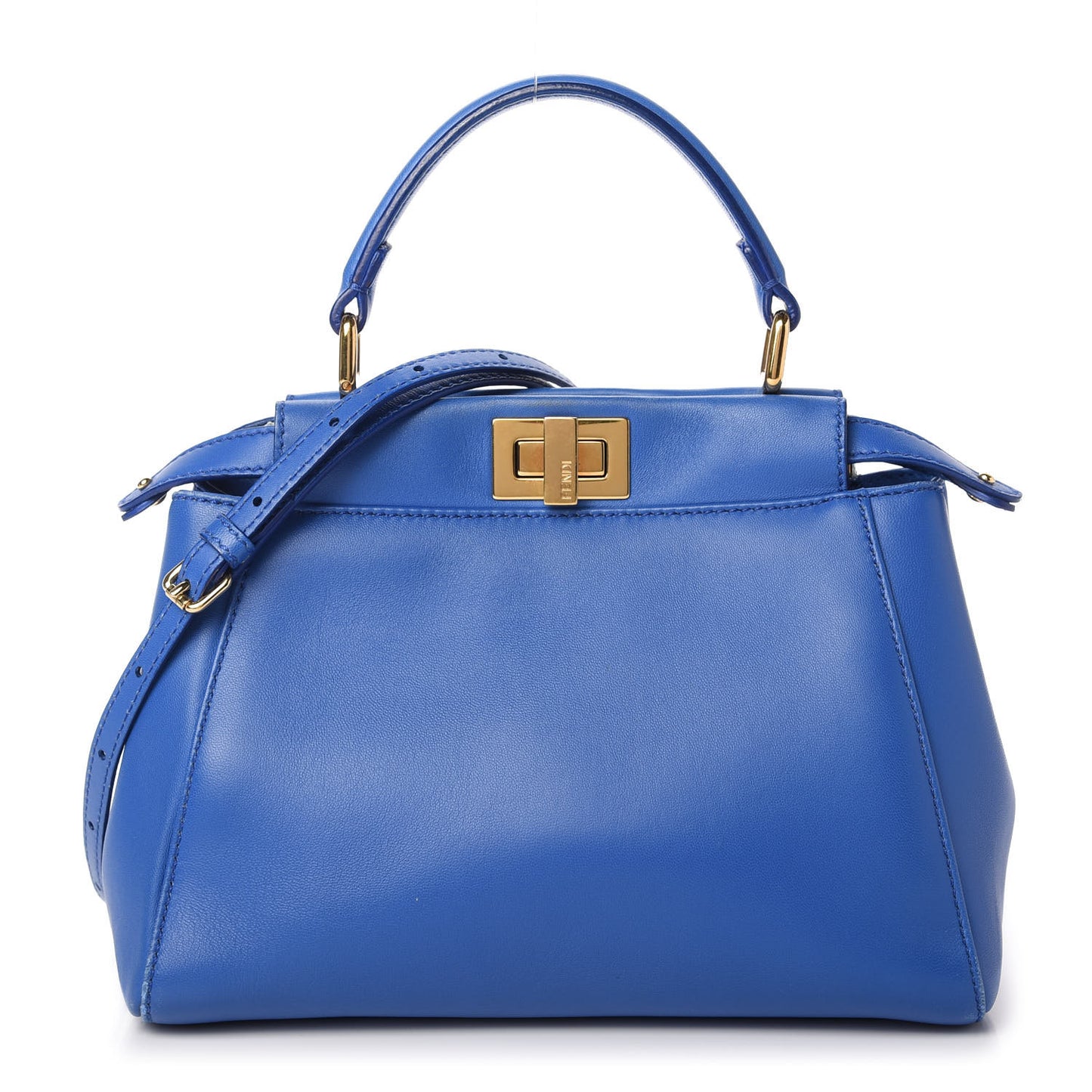 Nappa Mini Peekaboo Iconic Satchel Bleuette