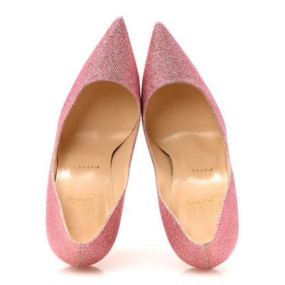 Christian Louboutin Glitter Tisse So Kate 120 Pumps 40 Poudre 2 of 9