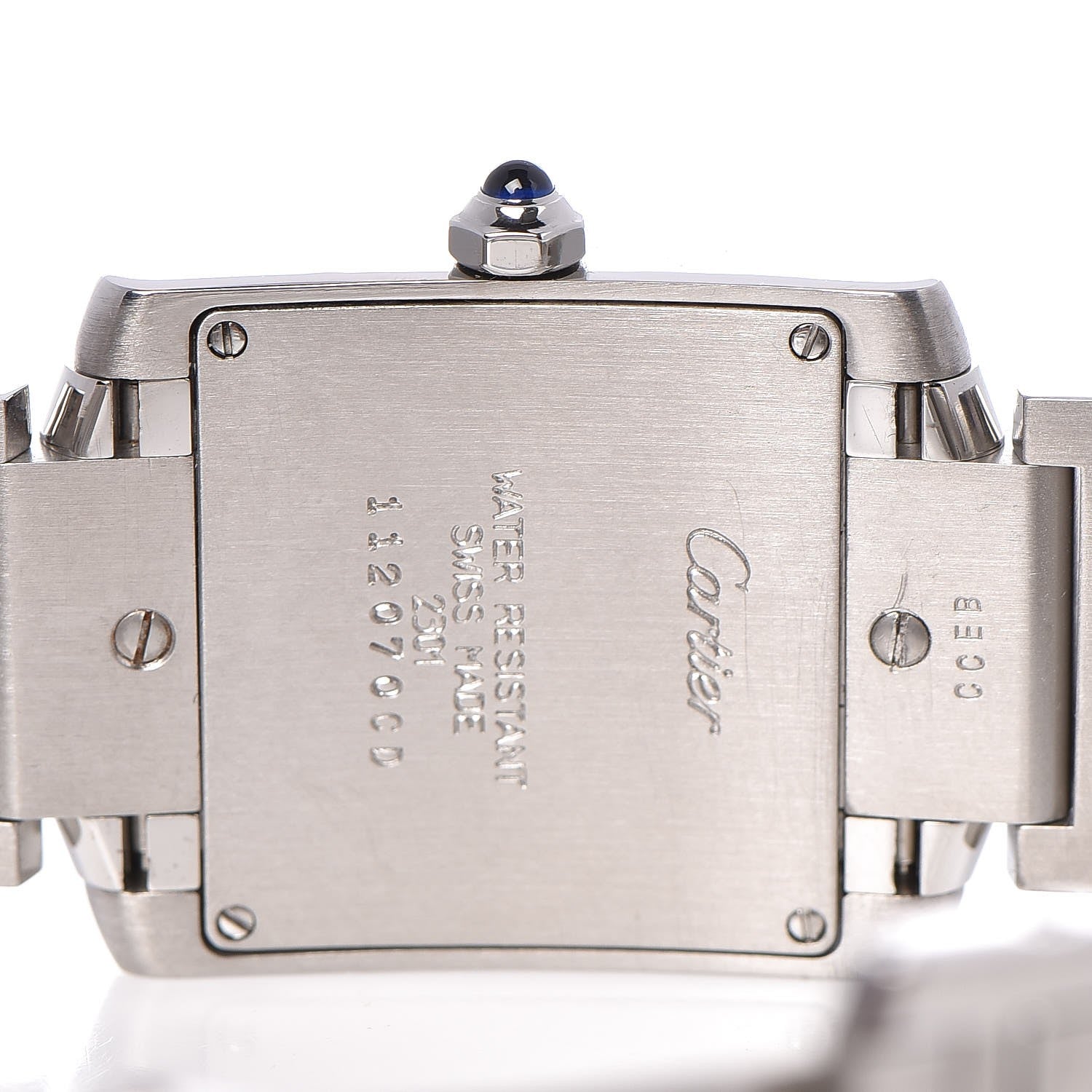 Cartier Stainless Steel 25mm Tank Francaise Quartz Watch 5 of 8