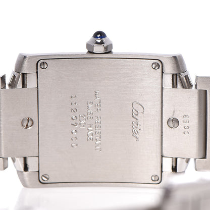 Cartier Stainless Steel 25mm Tank Francaise Quartz Watch 5 of 8
