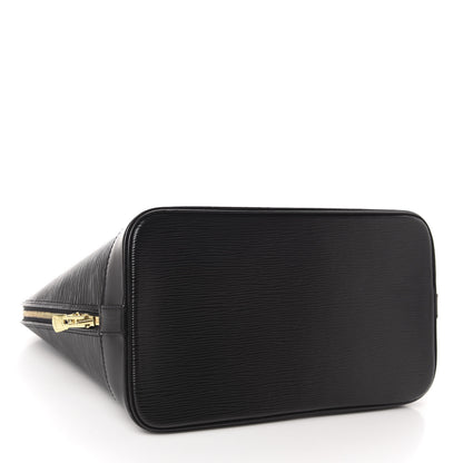 Louis Vuitton Epi Alma PM Black 4 of 10