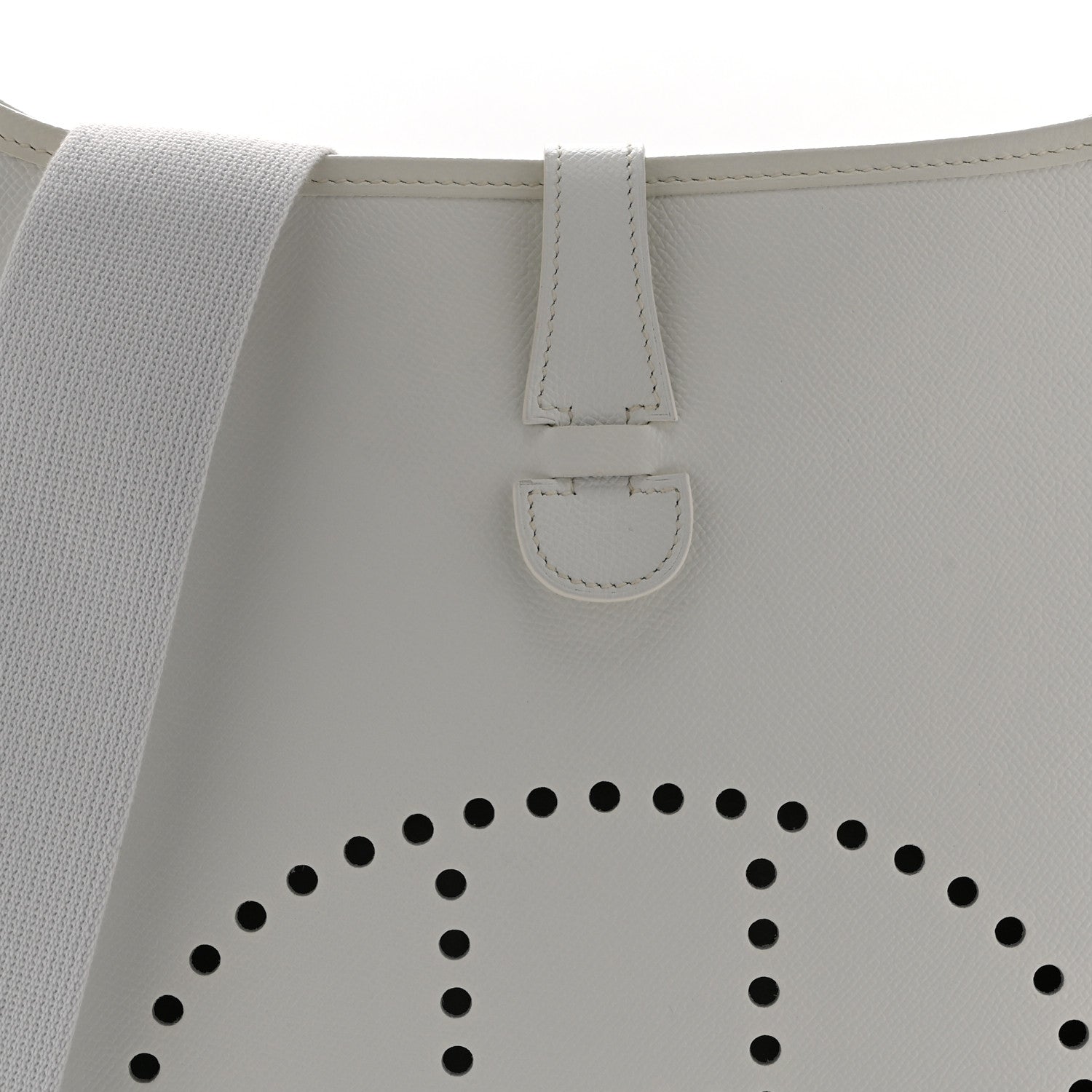 Hermes Epsom Evelyne GM White 8 of 11