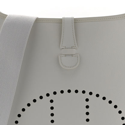 Hermes Epsom Evelyne GM White 8 of 11