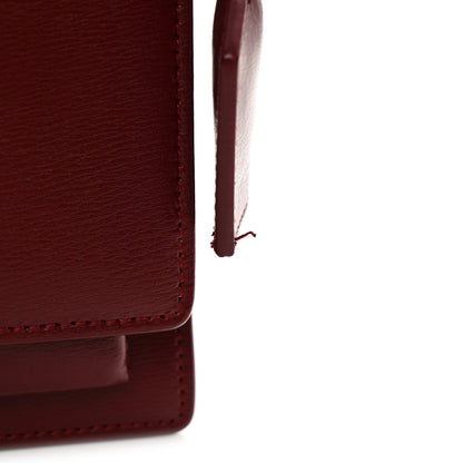 Saint Laurent Calfskin Medium Monogram Sunset Pallisandre 10 of 12