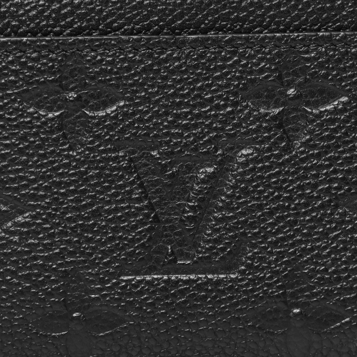 Empreinte Zipper Card Holder Black