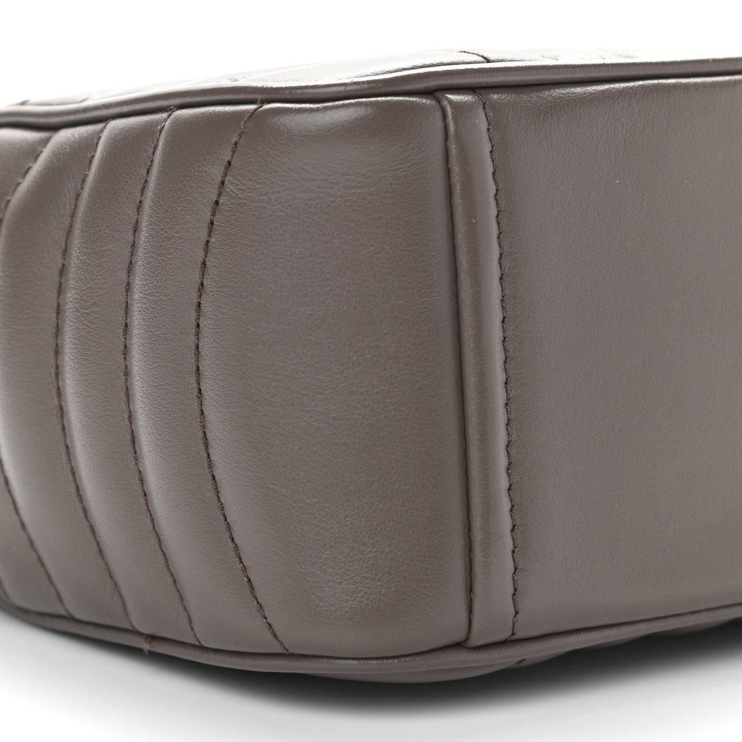 Soft Calfskin Diagramme Camera Bag Bambu