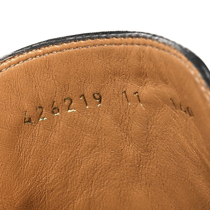 Gucci Calfskin Mens Princetown Slippers 11 Black 7 of 10