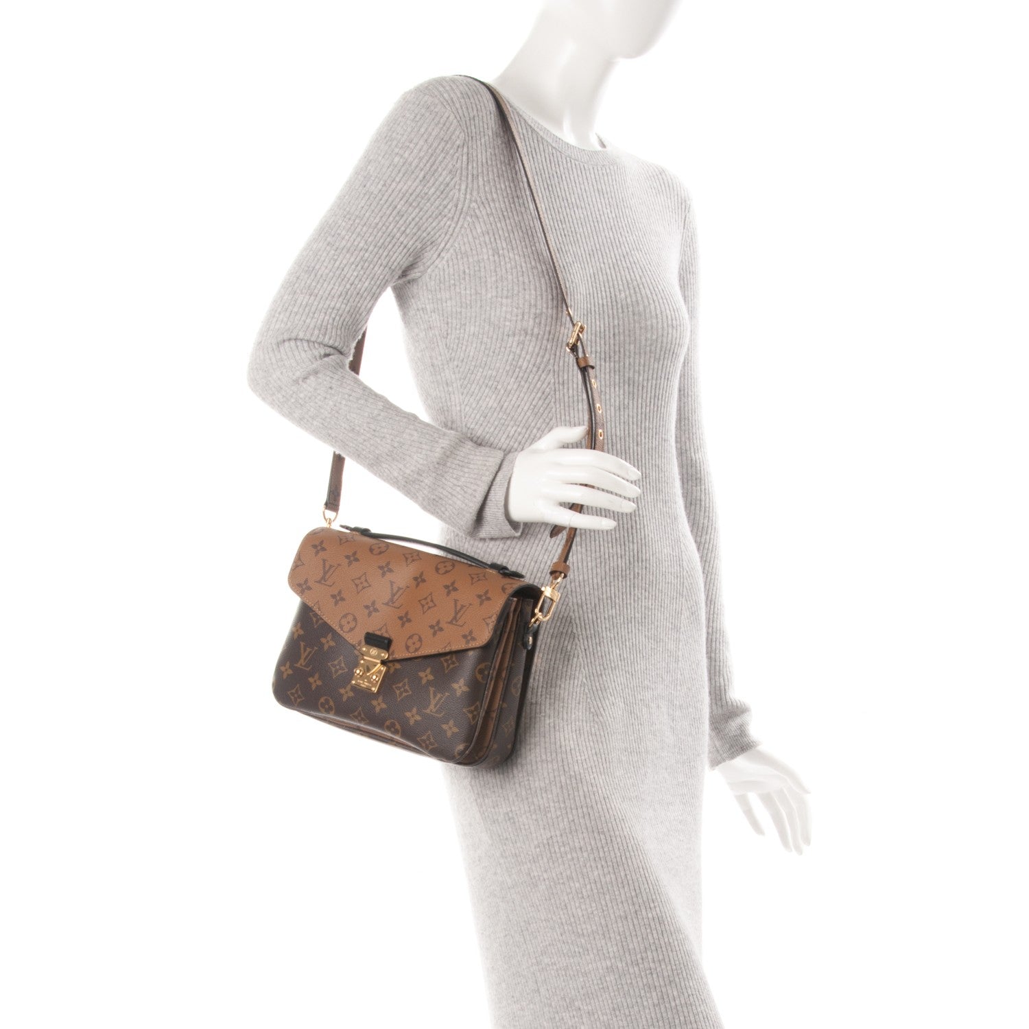 Louis Vuitton Reverse Monogram Pochette Metis 2 of 6
