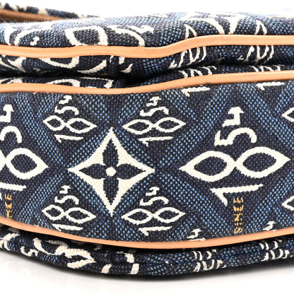 Louis Vuitton Jacquard Since 1854 Pochette Metis Blue 7 of 10