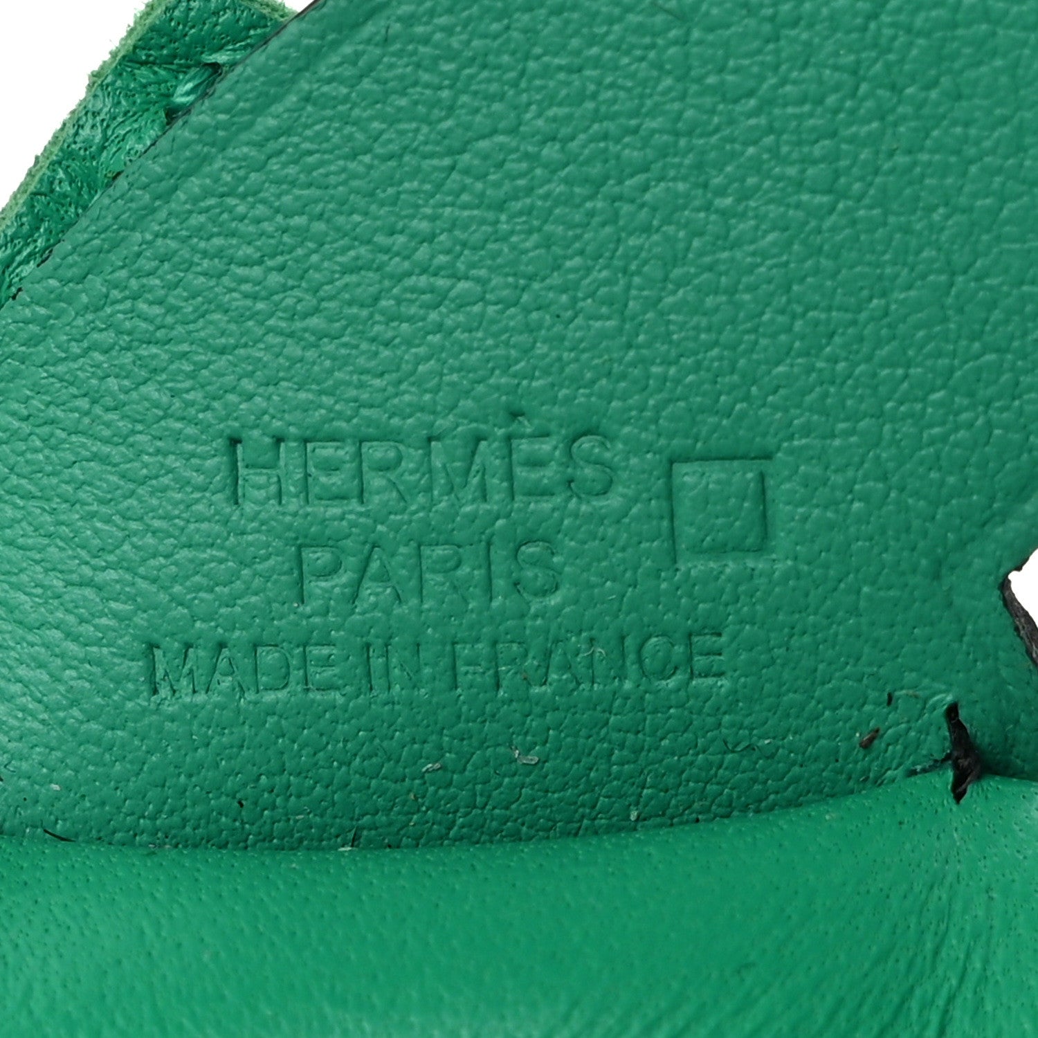 Hermes Milo Lambskin Matte Alligator Touch Grigri Rodeo Pegase Horse Bag Charm PM Menthe Vert Rousseau 3 of 4