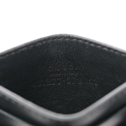 Gucci GG Supreme Monogram Kingsnake Card Holder Black Grey 6 of 7