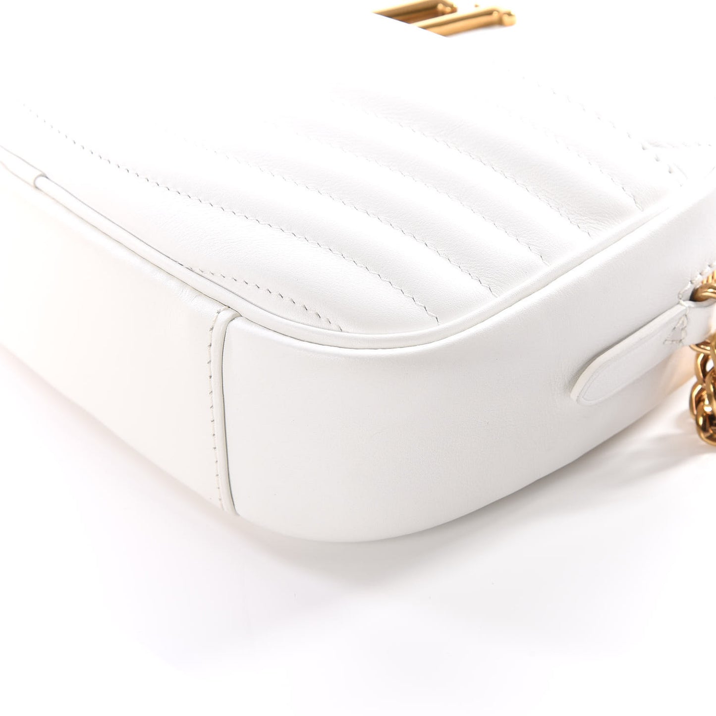 Calfskin New Wave Camera Bag White